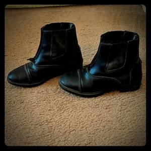Devon-aire zip up paddock riding boots